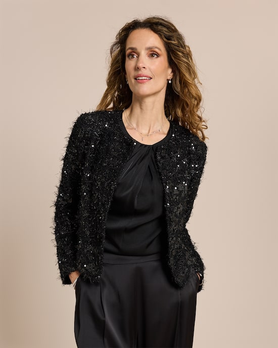 Produktabbildung für Pailletten Cardigan