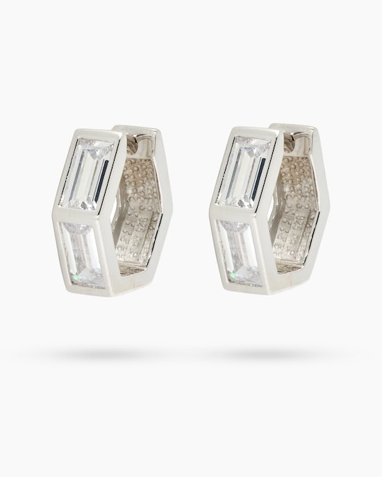 Produktabbildung für Creolen mit Zirkonia