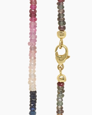 Produktabbildung 2 für Collier mit Saphir