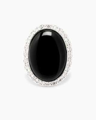 Produktabbildung 5 für Ring mit Onyx und Zirkonia