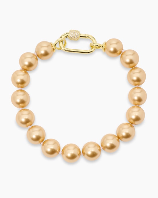 Produktabbildung für Armband MK-Perle 10 mm & Zirkonia