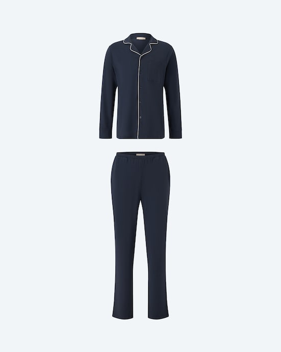 Produktabbildung für Baby-Baumwolle Pyjama uni 2tlg.