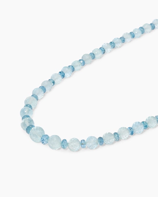 Produktabbildung für Collier mit Aquamarin
