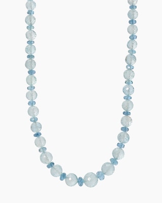 Produktabbildung 2 für Collier mit Aquamarin