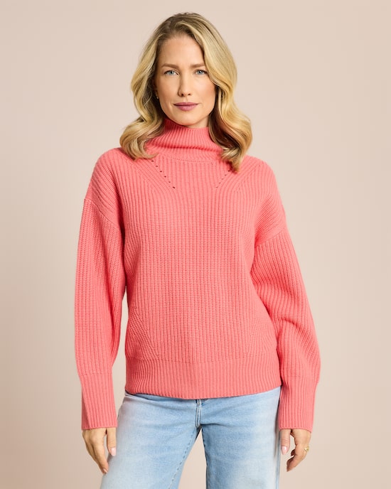 Produktabbildung für Strickpullover Rib-Mix