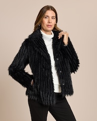 Produktabbildung für Webpelzjacke