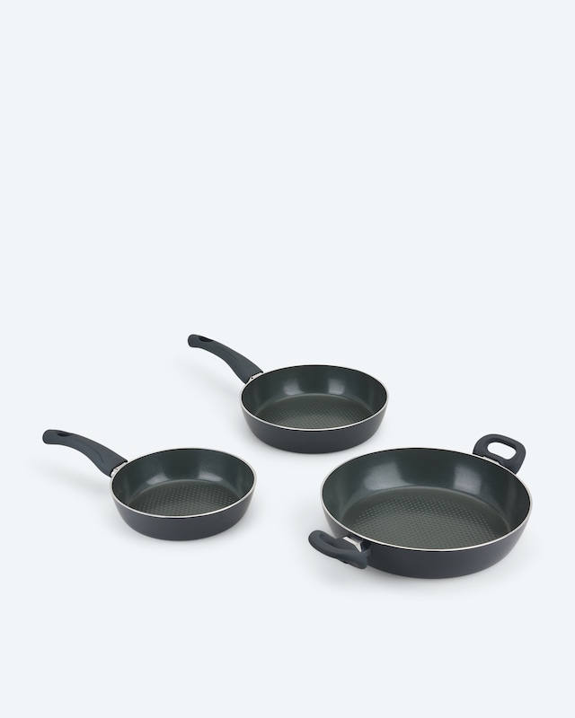 Pfannenset Plus, 3tlg.