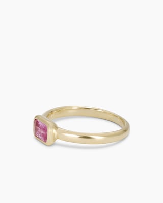 Produktabbildung 3 für Ring mit Padparadscha Saphir