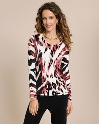 Produktabbildung für Classic Pullover Animal Tiger Design