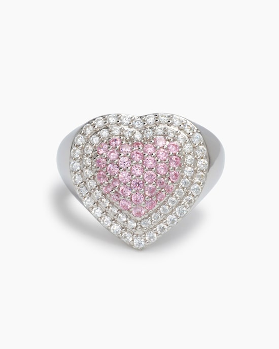 Produktabbildung für Ring "Herz" mit Zirkonia