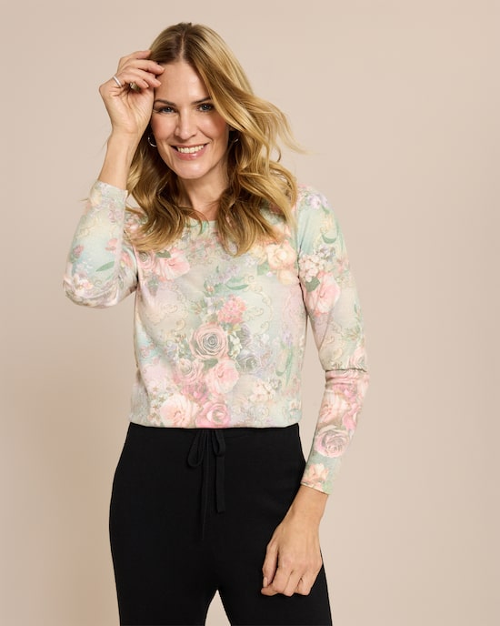 Produktabbildung für Soft Pullover Rosen