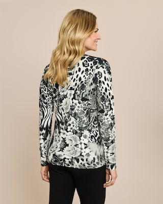 Produktabbildung 4 für Classic Pullover Animal Mix und Blume
