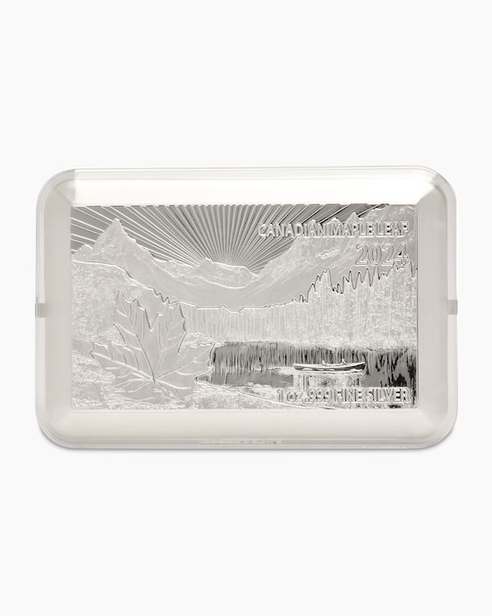 Produktabbildung für Premium Size Silver Bar Maple Leaf 2024