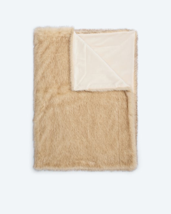 Produktabbildung für Wendedecke in Fuchsfell-Optik