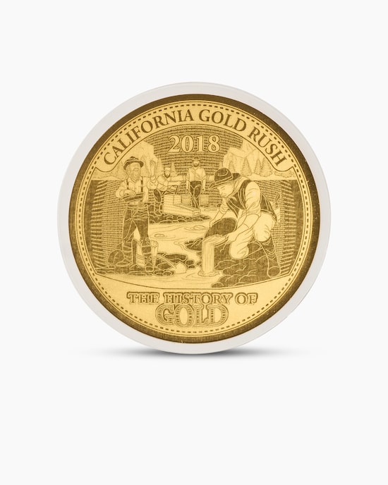Produktabbildung für Goldmünze History of Gold: Goldrausch