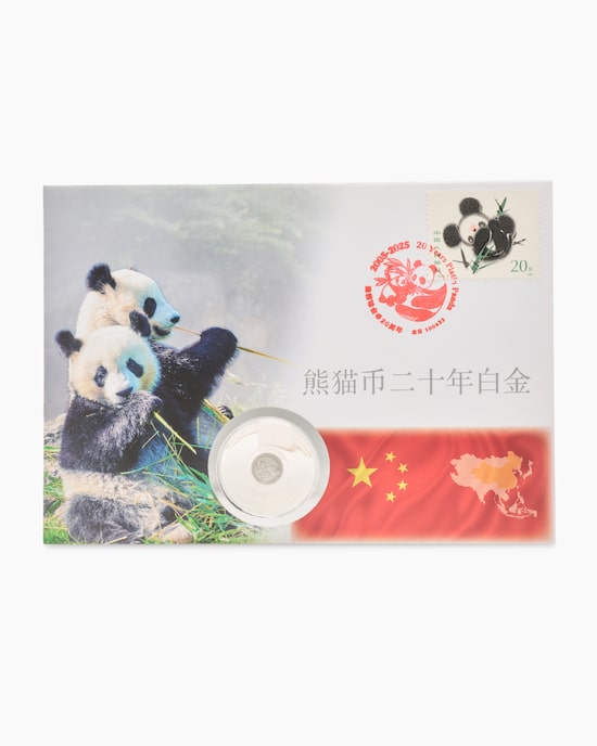 Produktabbildung für Numisbrief 20 Jahre Platin-Panda