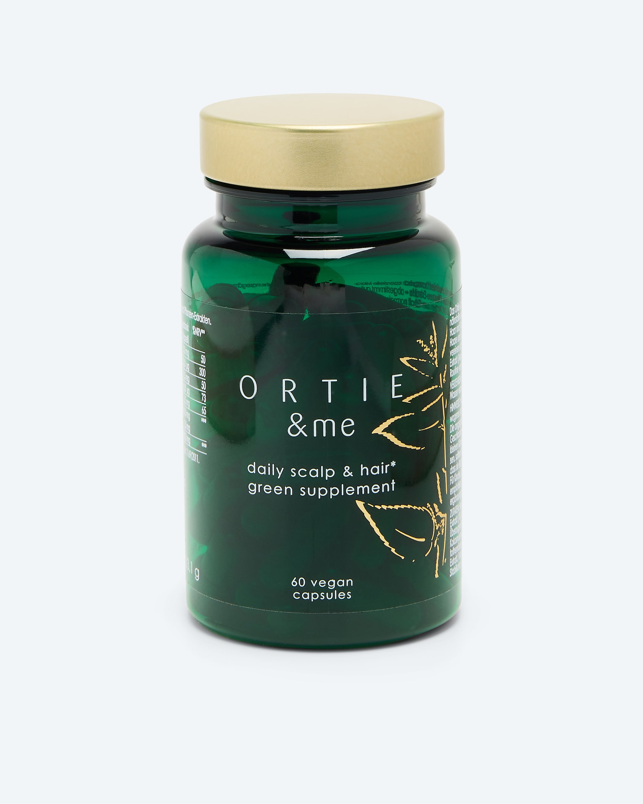 Produktabbildung für Daily Scalp & Hair Green Capsules, 60 Stück