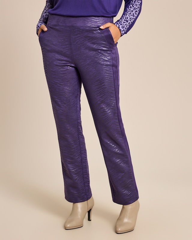 Hose mit Zebramuster