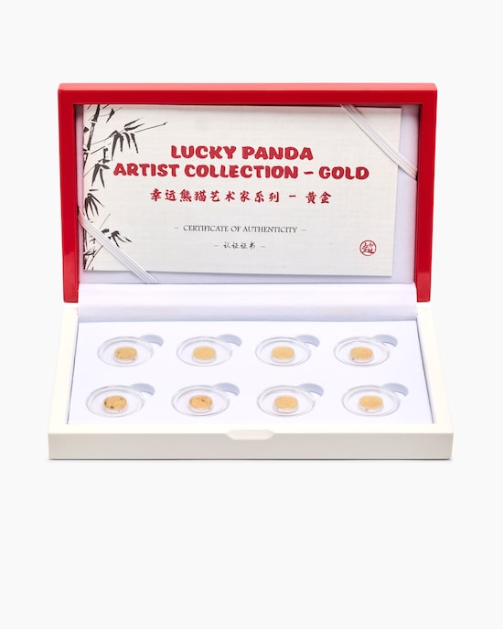 Produktabbildung für Gold Panda Artist Edition, 8tlg.