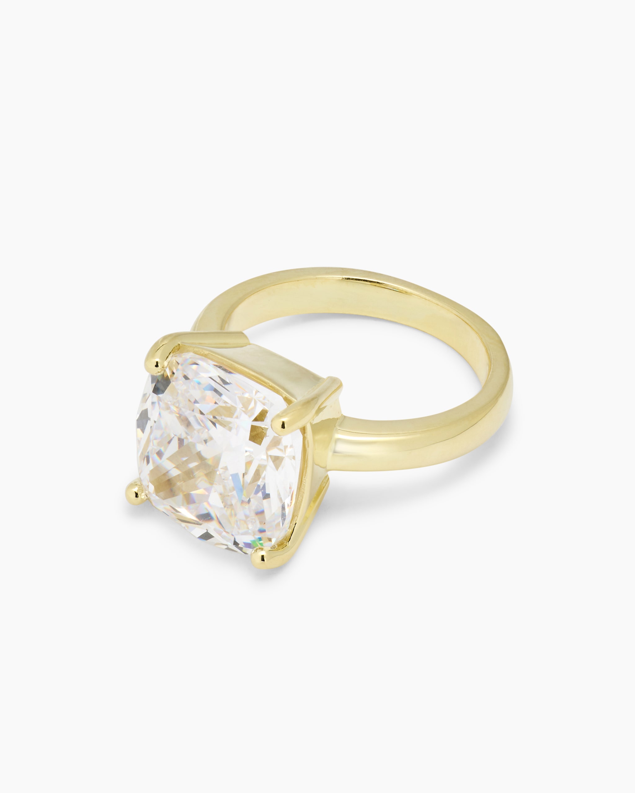 Produktabbildung für Ring mit Zirkonia im Elisabeth Cut