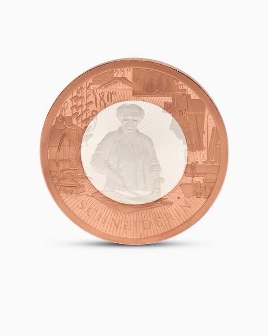 Produktabbildung für Gedenkprägung dt. Handwerk Schneiderin