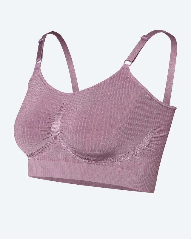 Nadelstreifen Bustier Spaghetti
