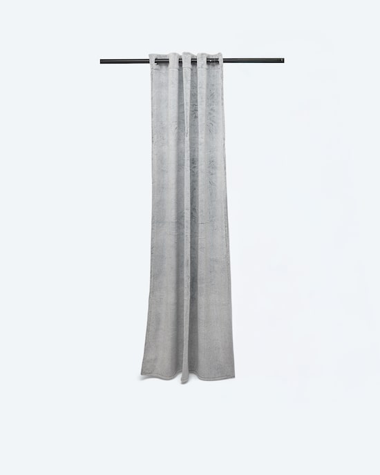 Produktabbildung für Ösenvorhang in Kaninchenfell-Optik