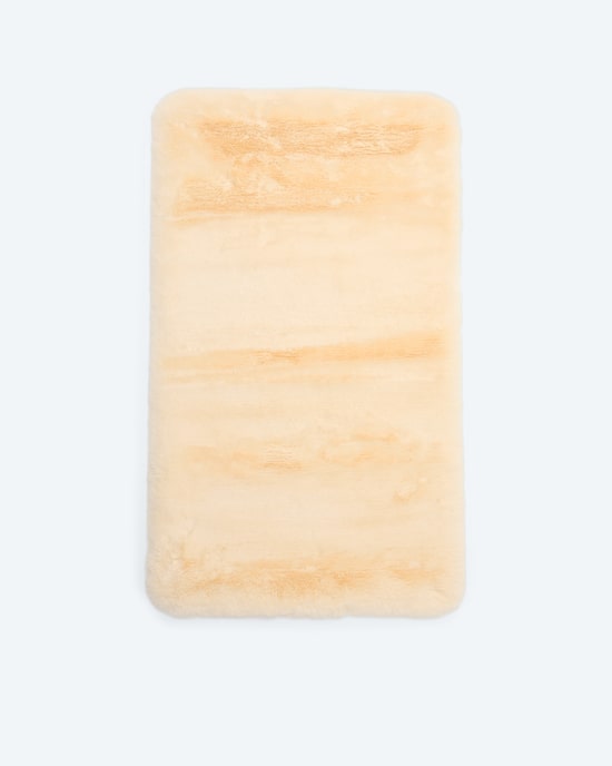 Produktabbildung für Badematte in Kaninchenfell-Optik