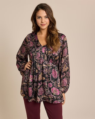 Produktabbildung 2 für Longbluse mit metallic Garn