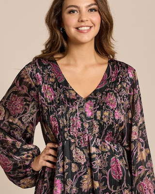Produktabbildung 5 für Longbluse mit metallic Garn