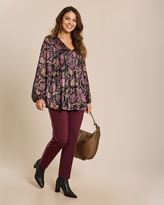 Produktabbildung 3 für Longbluse mit metallic Garn