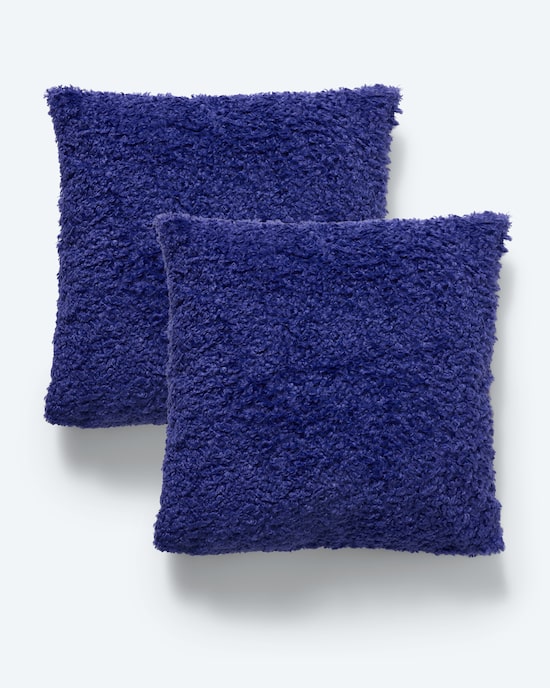 Produktabbildung für Kissen in Teddy-Optik, 2tlg.