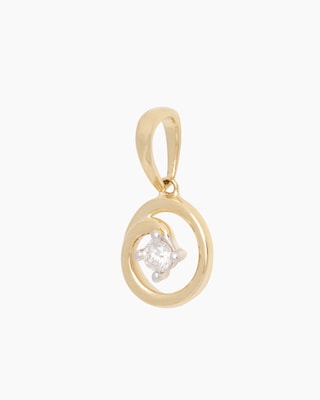 Produktabbildung 2 für Brillant-Anhänger ca. 0,05 ct