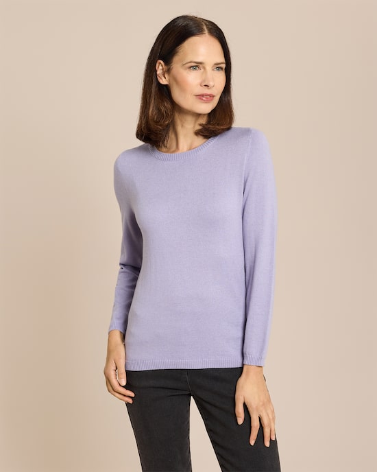 Produktabbildung für Pullover mercerisierter Wollanteil