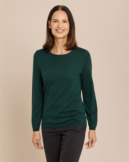 Produktabbildung für Pullover mercerisierter Wollanteil