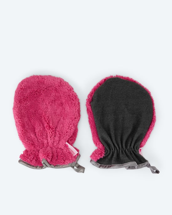 Produktabbildung für Wasch- & Peelinghandschuh im 2er Set