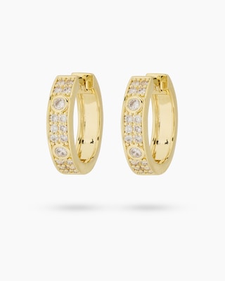 Produktabbildung 2 für Creolen mit Zirkonia