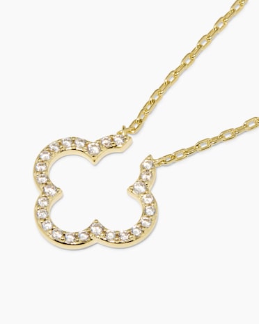 Produktabbildung für Anhänger mit Kette und Zirkonia