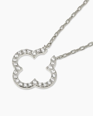 Produktabbildung für Anhänger mit Kette und Zirkonia