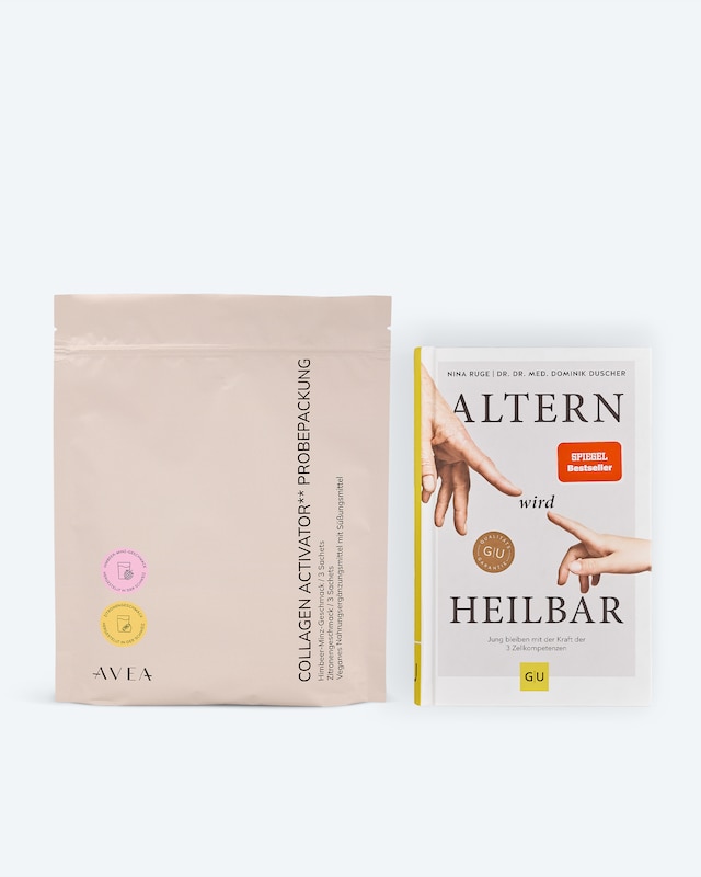 Nina Ruge Buch: Altern wird heilbar + Collagen Activator