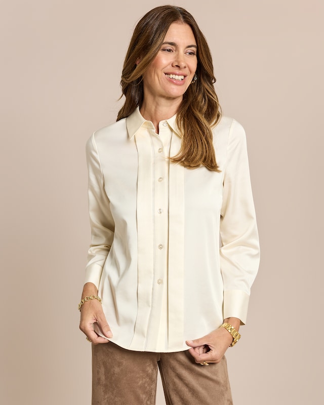 Couture Bluse mit Lyocell