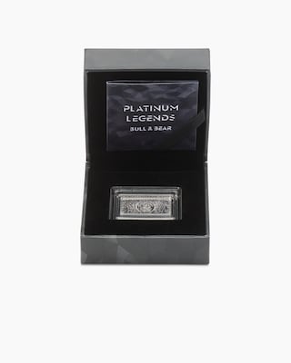 Produktabbildung 3 für Platinbarren Bulle & Bär