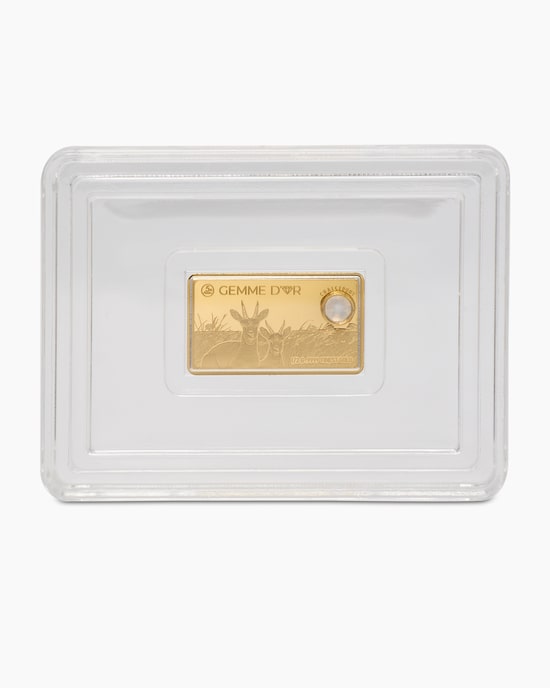 Produktabbildung für Goldbarren Gemme d'or Namibia Chalcedon