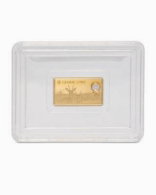 Produktabbildung 1 für Goldbarren Gemme d'or Namibia Chalcedon