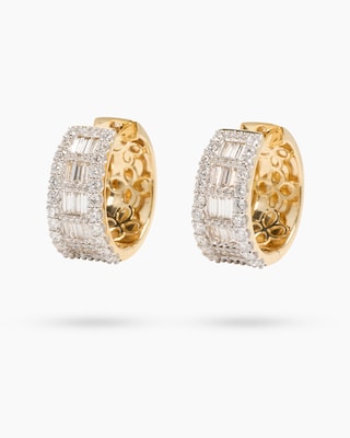 Produktabbildung 1 für Brillant- & Diamant-Creolen ca. 1,50 ct