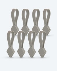 Produktabbildung für Magnetische Handtuchhalter 8er Set