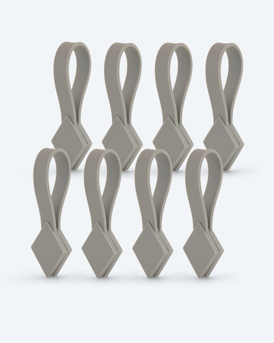 Produktabbildung für Magnetische Handtuchhalter 8er Set