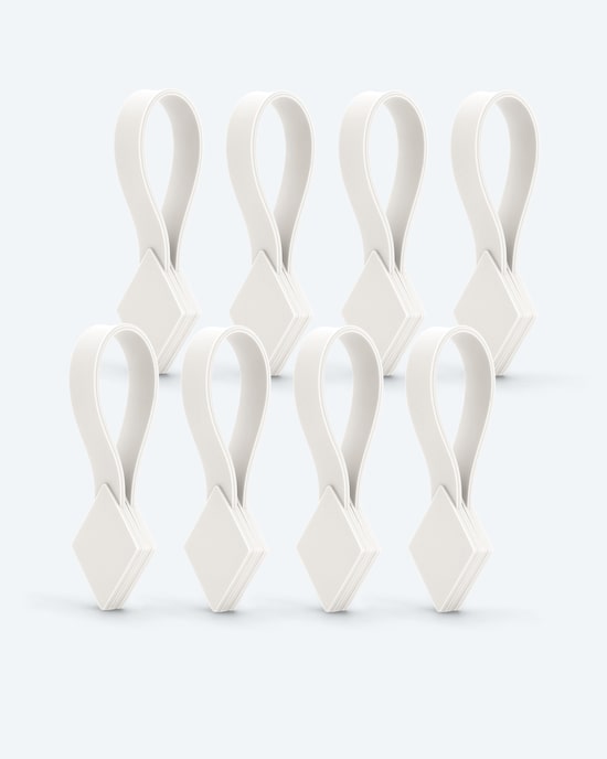 Produktabbildung für Magnetische Handtuchhalter 8er Set