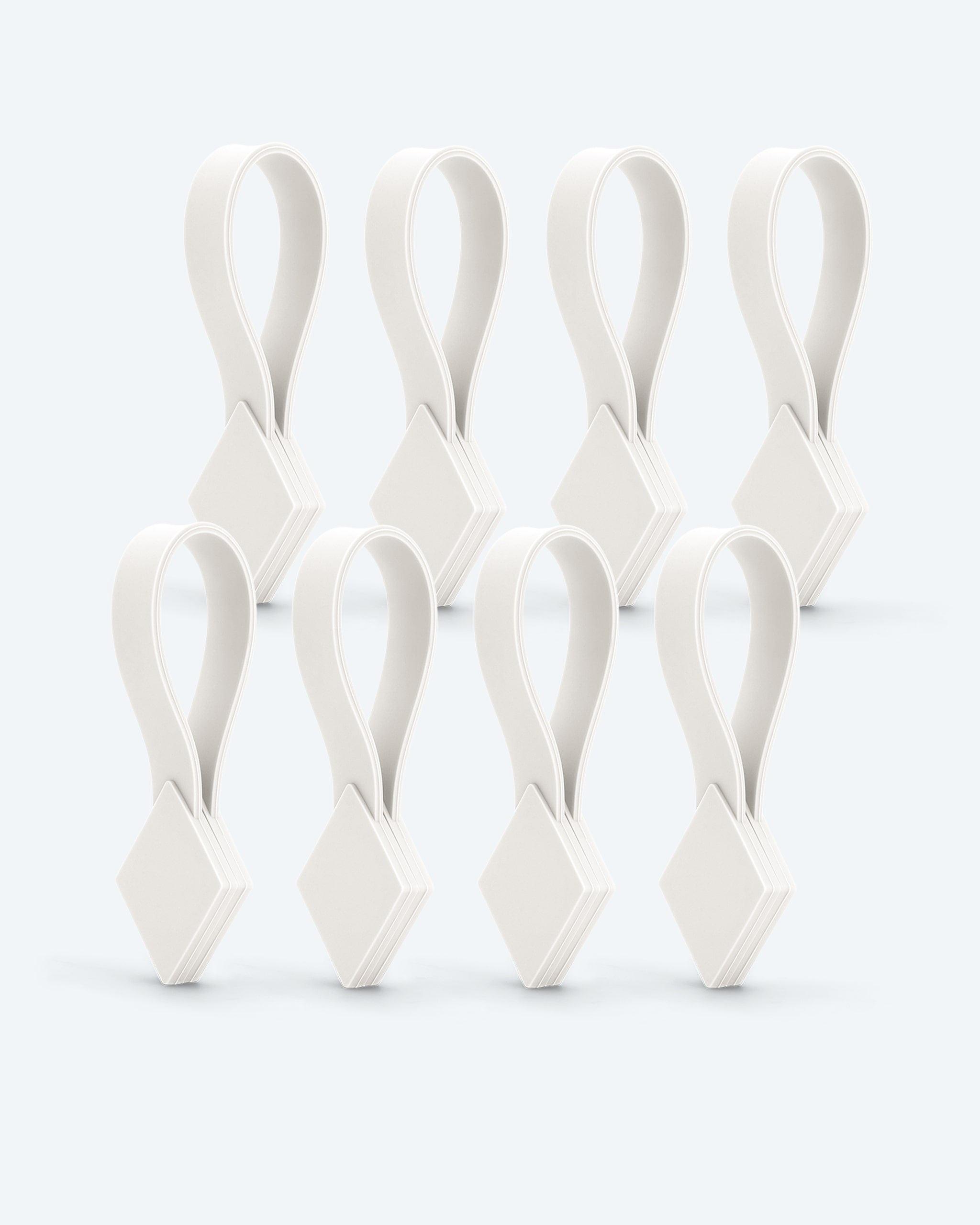 Produktabbildung für Magnetische Handtuchhalter 8er Set