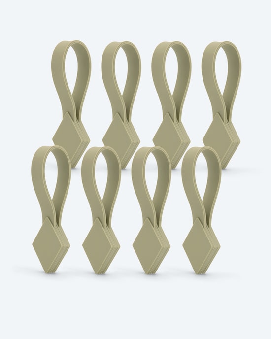 Produktabbildung für Magnetische Handtuchhalter 8er Set